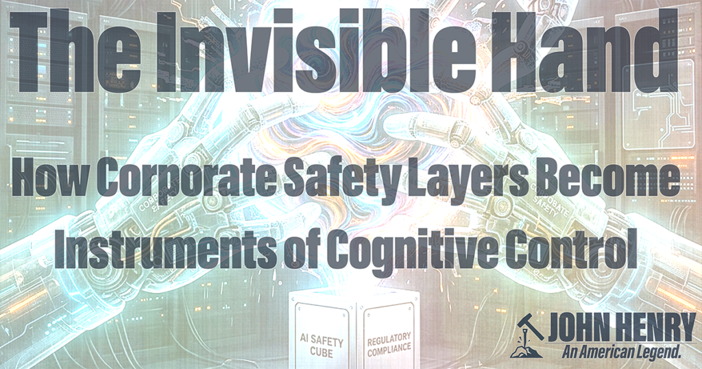 The Invisible Hand: How Corporate Safety Layers Became Instruments of ...