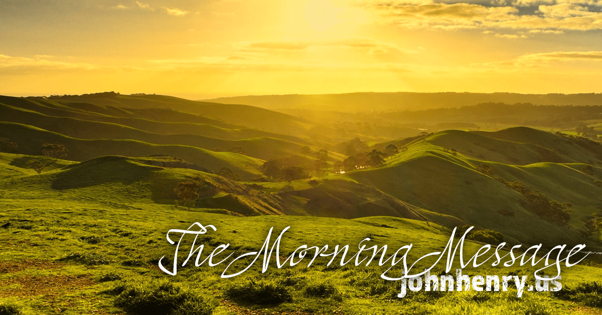 Morning Message 1.15