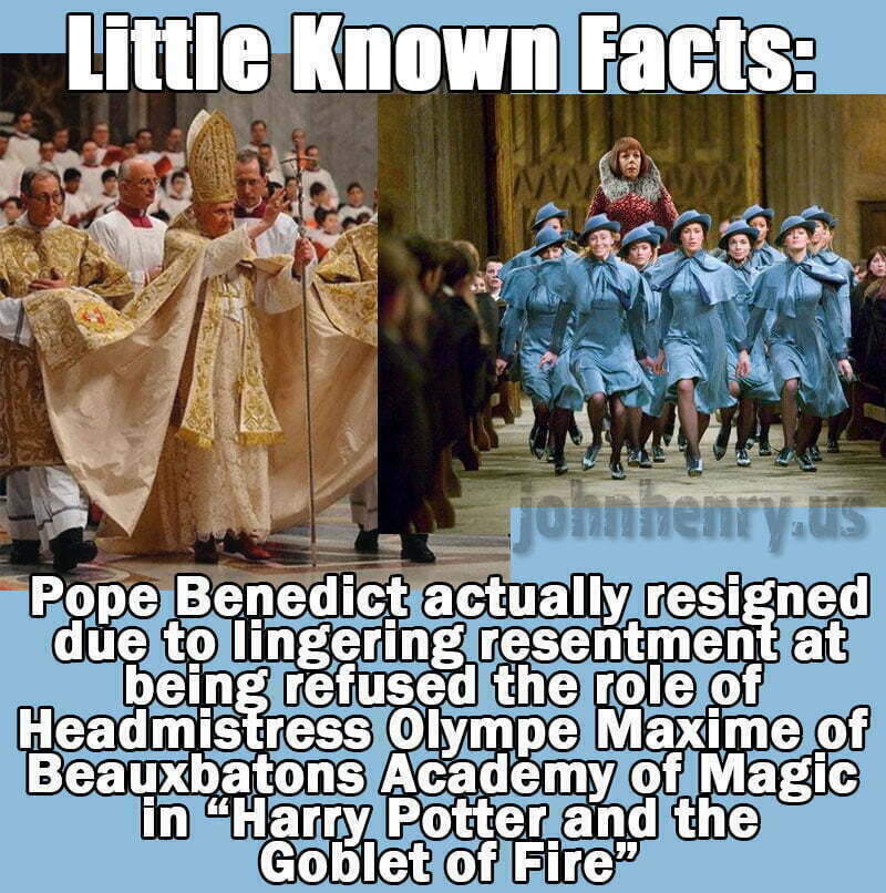 The Pope of Beauxbatons (2014)